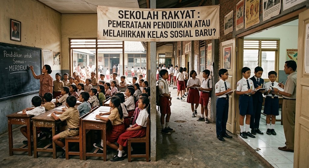 Sekolah Rakyat: Pemerataan Pendidikan atau Justru Melahirkan Kelas Sosial Baru?